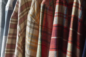 close-up-flannel-shirt-detail